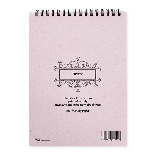 Heart - Rossi notepad