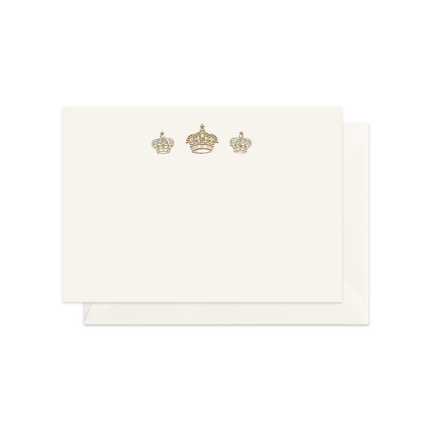 Three Crowns Greeting Card