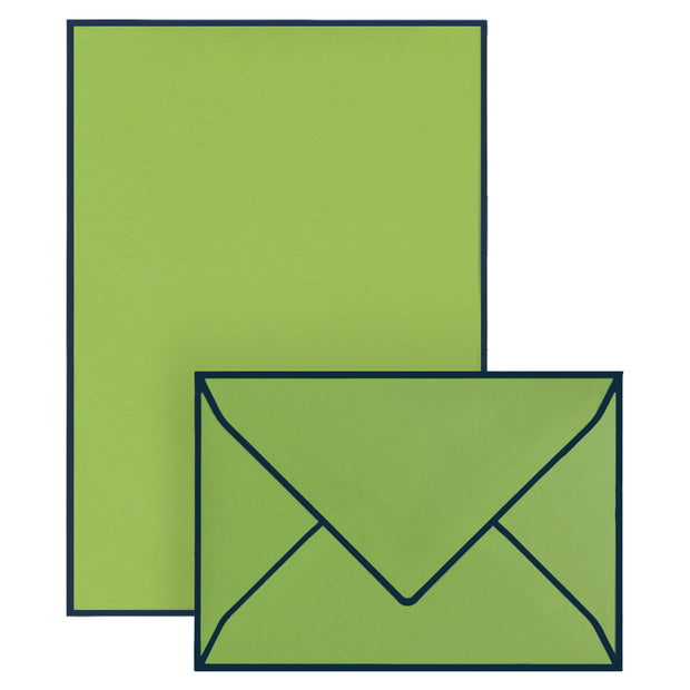 Correspondence Set Lime Green (10 pcs)