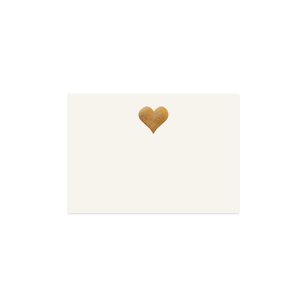 Gold Heart, table card (10 pcs)