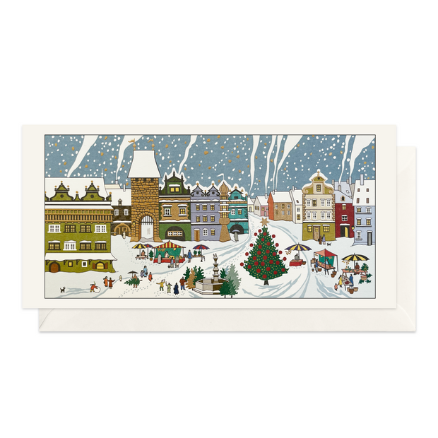 Christmas Square Greeting Card