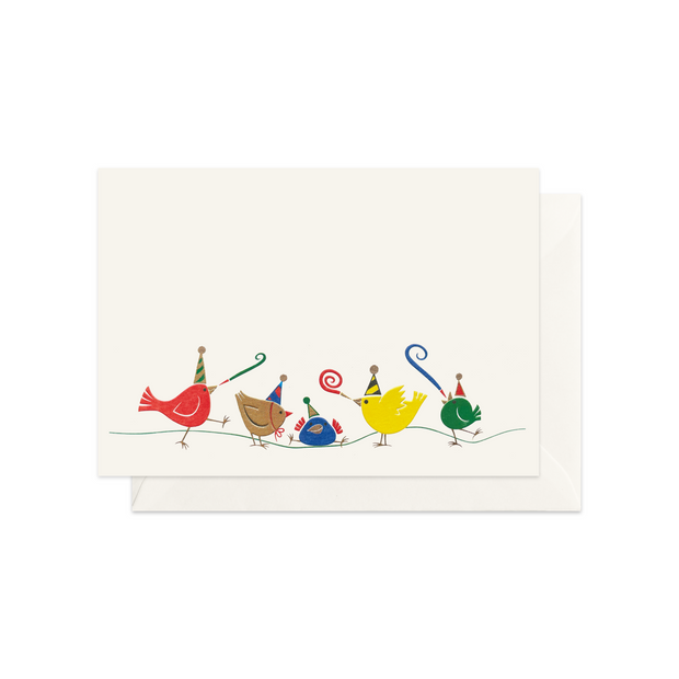Bird Celebration Greeting Card