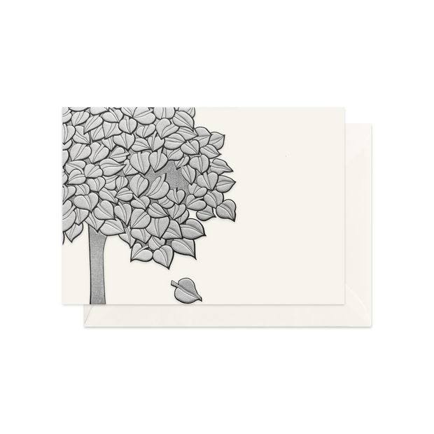 Silver Tree Card