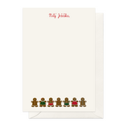 Christmas Wish List (CZ) - Gingerbread Greeting Card