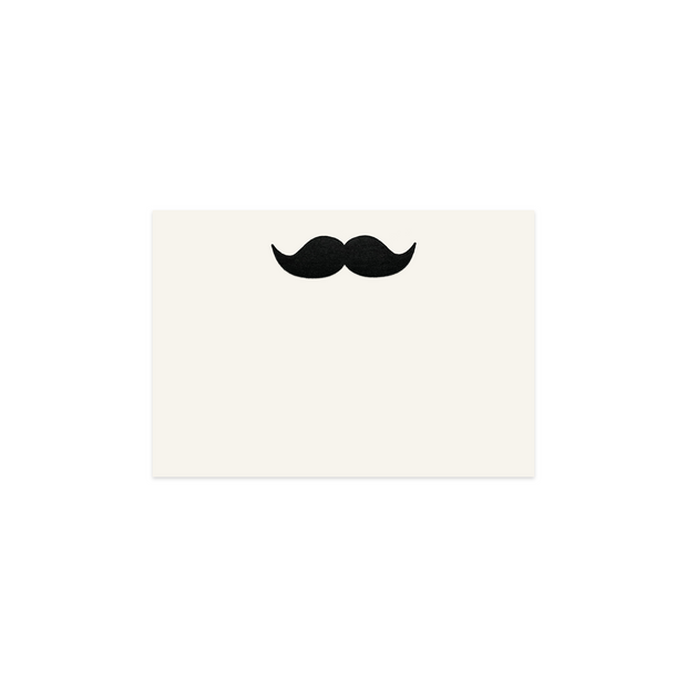 Mustache, table card (10 pcs)