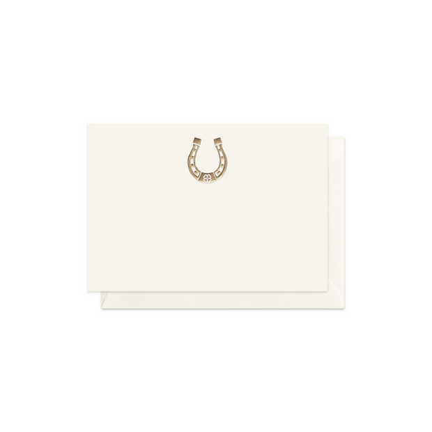Horseshoe, enclosure card & envelope