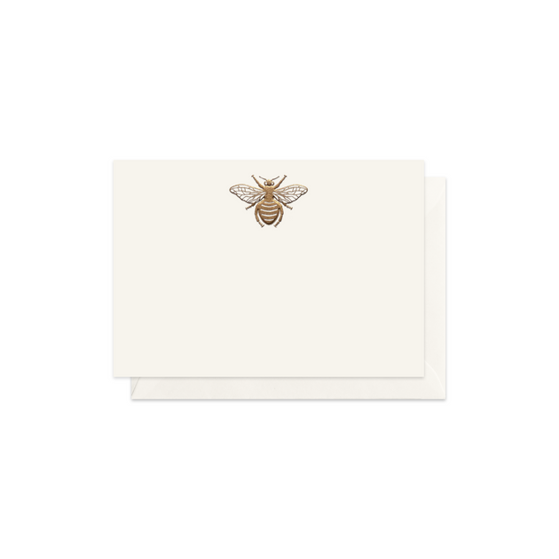 Gold Bee, enclosure card & envelope BOHEMIA PAPER (International)