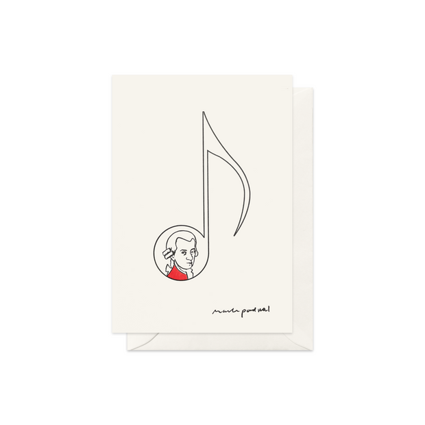 Mozart in the Note Card
