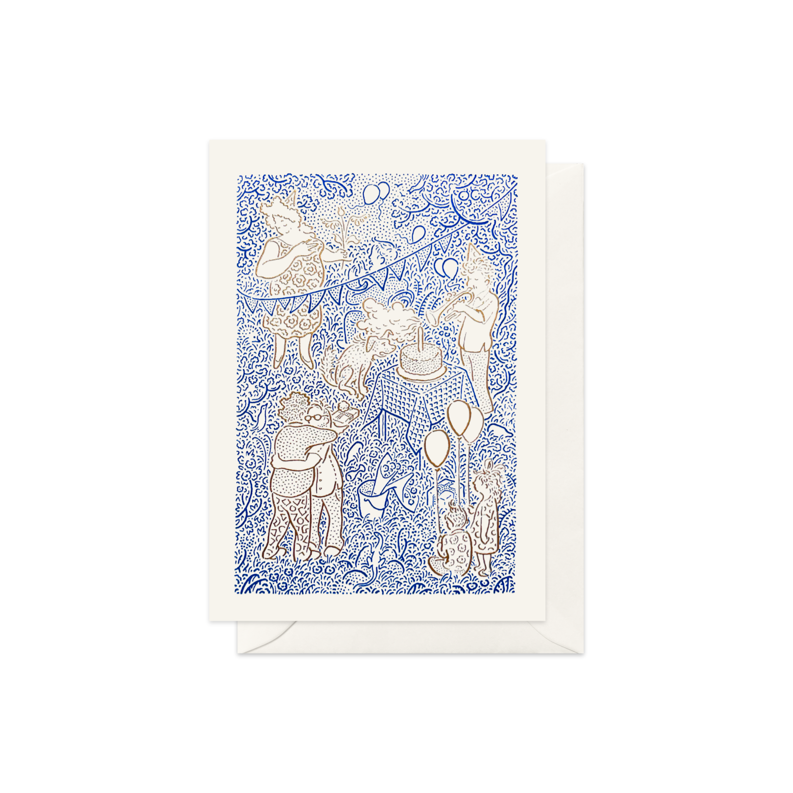 [ 50%OFF ] カット無し切手シート　ブルンディ　cbj_s188_er Virtual Gift card – Blue Boheme