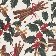 Rossi Holly and Cinnamon Wrapping Paper