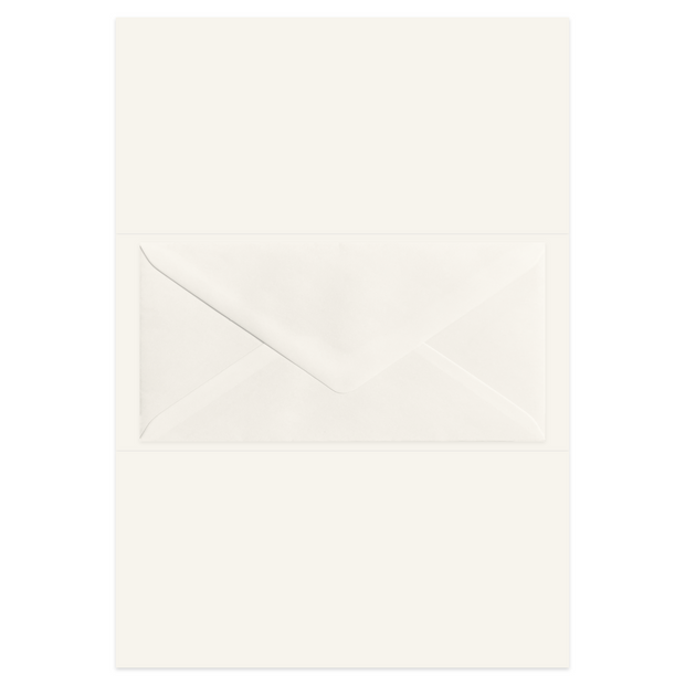 Gold Snowflakes Envelope