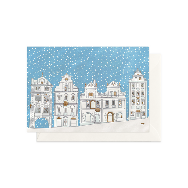 The House at the Two Suns Greeting Card