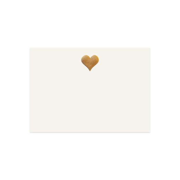 Gold Heart, table card (10 pcs)