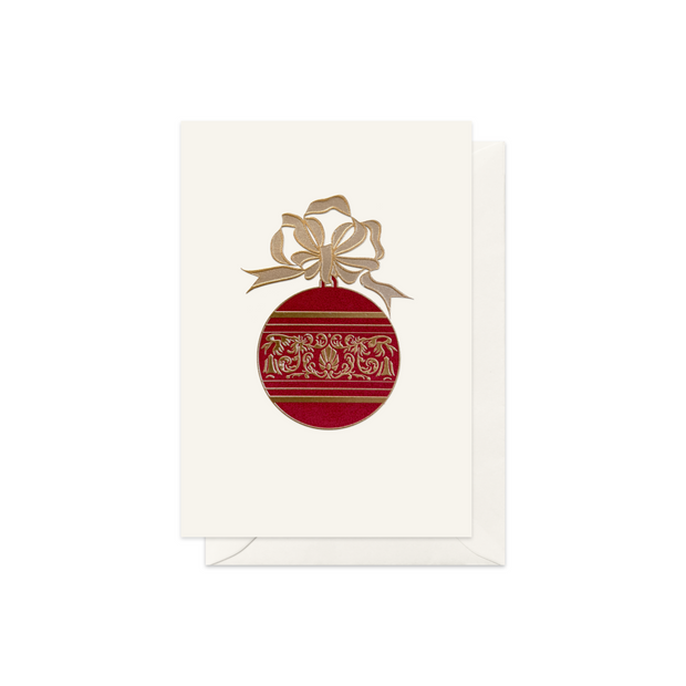 Moser Christmas Ornament Greeting Card