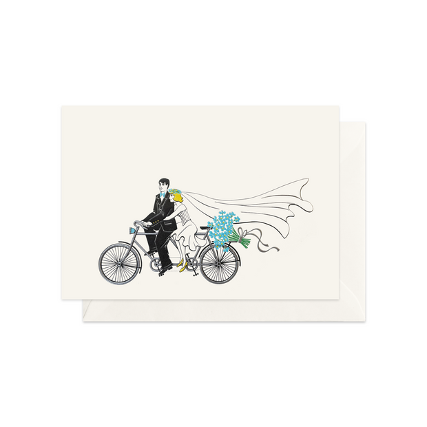 Wedding Pedals Greeting Card