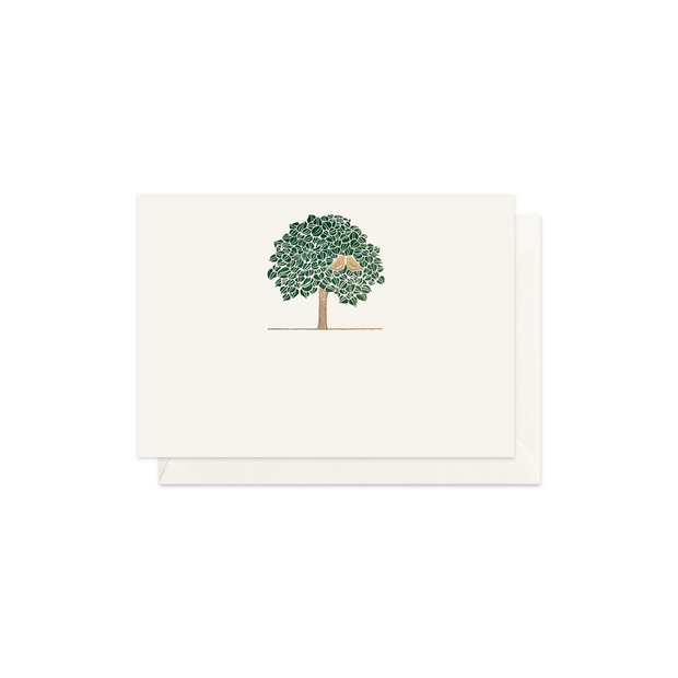Birds on a Tree, enclosure card & envelope