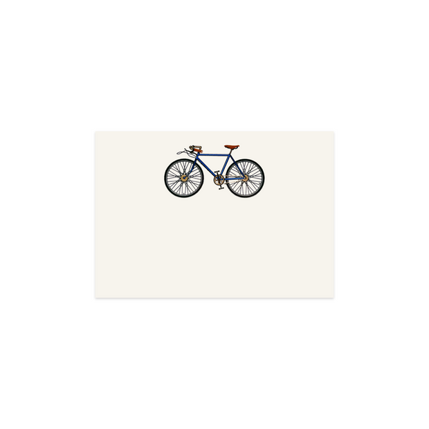 Blue Bicycle, table card (10 pcs)