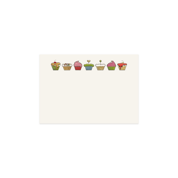 Cupcakes, table card (10 pcs)