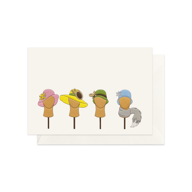 Four Seasons Hats Card