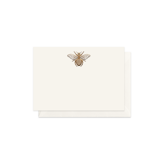 Gold Bee, enclosure card & envelope