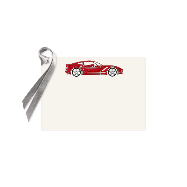 Sport Car, gift tag (10 pcs)