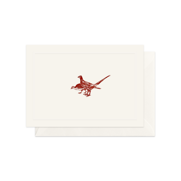 Pheasants Card