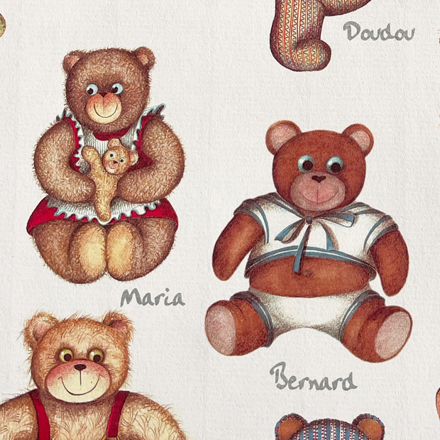 Rossi Teddy Bears Wrapping Paper